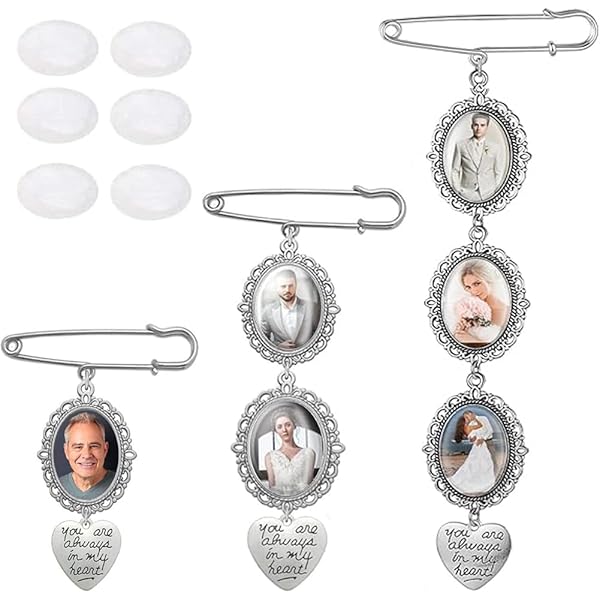 Bouquet De Mariée Ange Charme Cabochons Ovales Esthétique Cadre Photo Porte Breloque Bouquet De