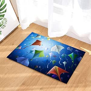 Alfombra De Baño, Alfombra. Antideslizante. Terciopelo. 16X24 Pulgadas