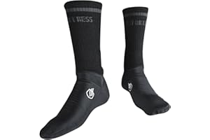 FORTRESS CLOTHING Fortress SockPro 2.0 Insulated Performance Socks, 1 Pair – Moisture-Wicking, 4-Way Stretch, USA MADE Aeris 250