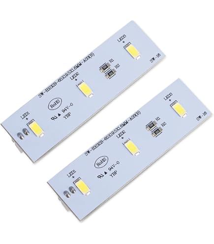 Panneau Lumineux LED Pour Réfrigérateur Midea BCD-536WKM