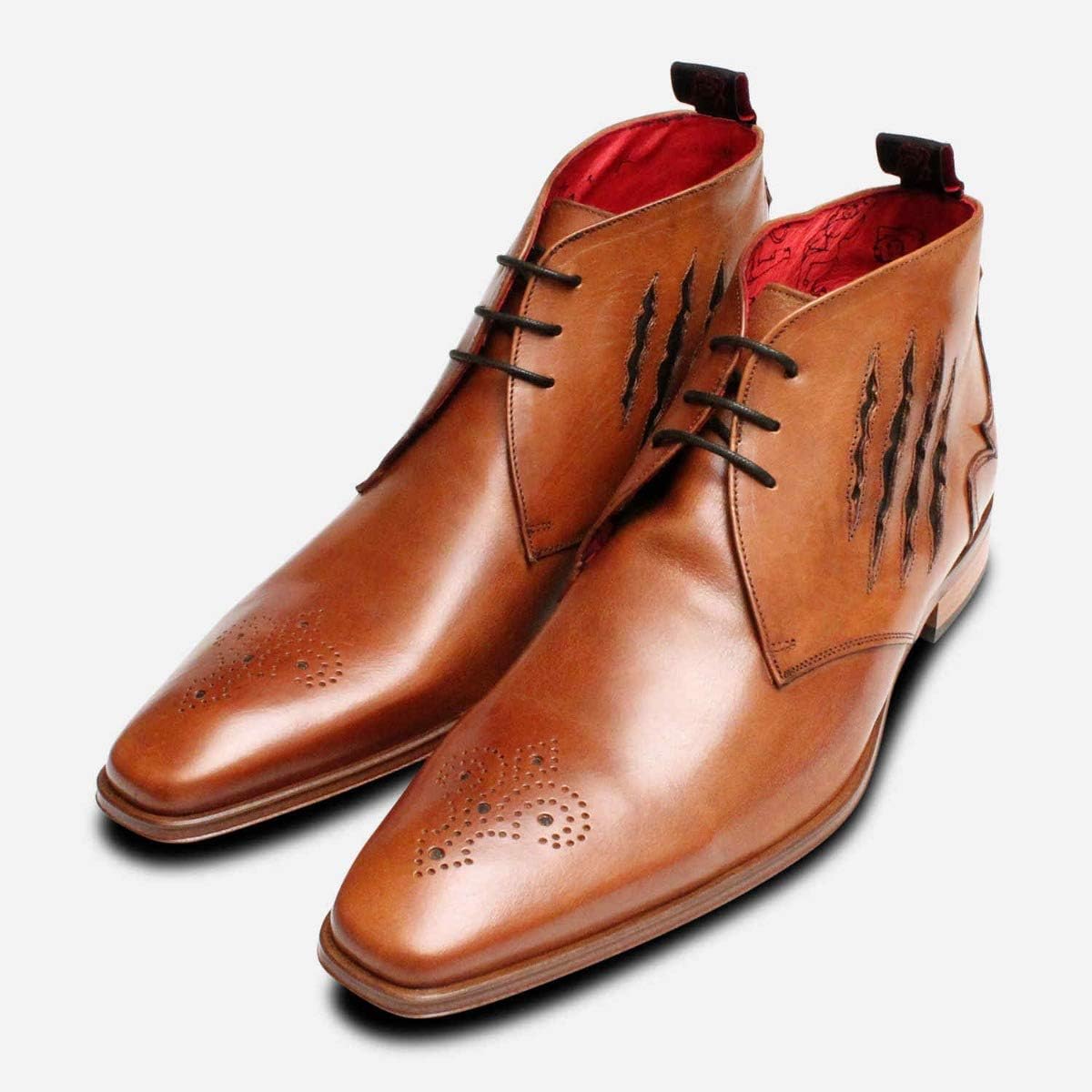 brogue chukka boots