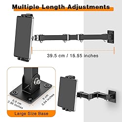 BAISHUN Tablet Wall Mount Holder, 3-Stage
