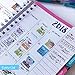Reminder Binder Planner Calendar Stickers Variety of Events for Daily, Weekly, Monthly Planning & Bullet Journaling (Two Sets (16 Sheets Total), Every Gal Stickers (No Kid Designs) - 864 Count)