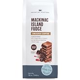 Mackinac Island Fudge Flavored Coffee, 12oz Ground &ndash; Medium Roast 100% Arabica