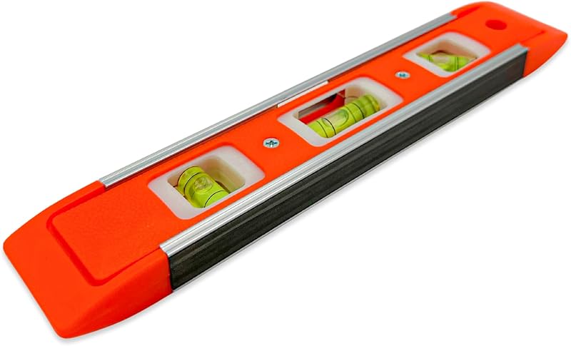 TIJAR Spirit Level Magnetic 230mm Heavy-Duty 3 Bubble Vial