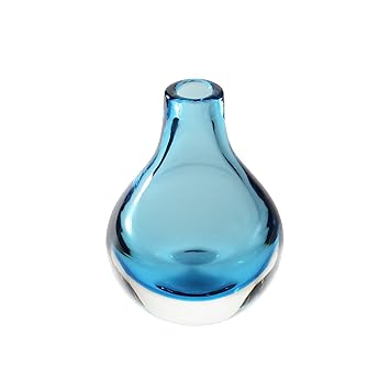 Buy Casamotion Hand Blown Art Solid Color Glass Bud Vase Gift Box