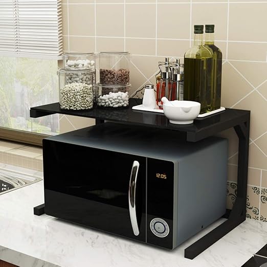 CNDY 2 Niveles de Cocina Rack Horno microondas Horno de Cocina ...