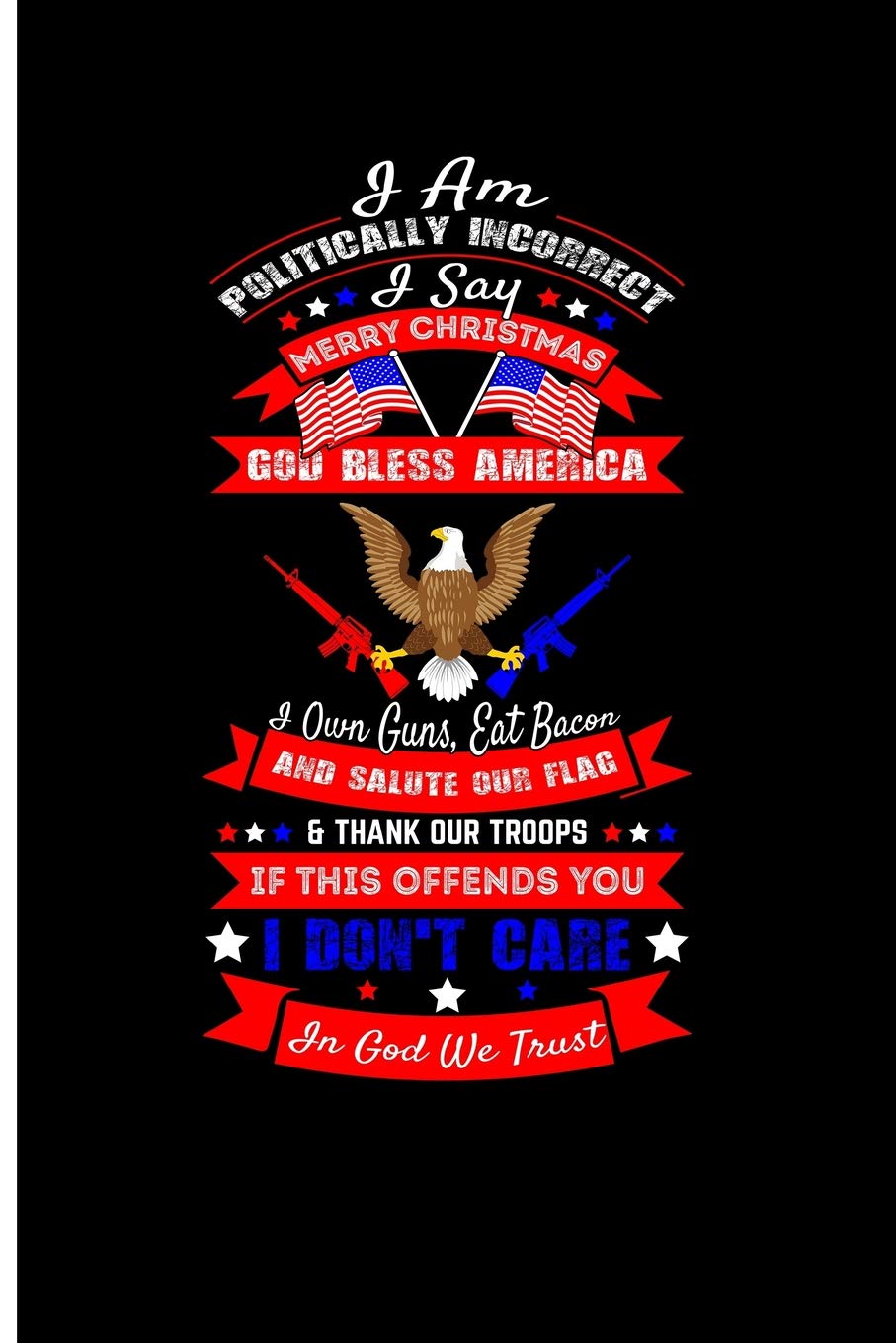 Merry Christmas God Bless America 