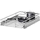 MODCART Pull Out Cabinet Organizer 9" W x 21½" D, Heavy Duty Cabinet Pull Out Shelves, Slide Out Drawers Organization for Kitchen Cabinets Bathroom