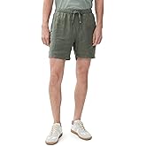 Faherty Men's Essential Linen Drawstring Shorts 6"