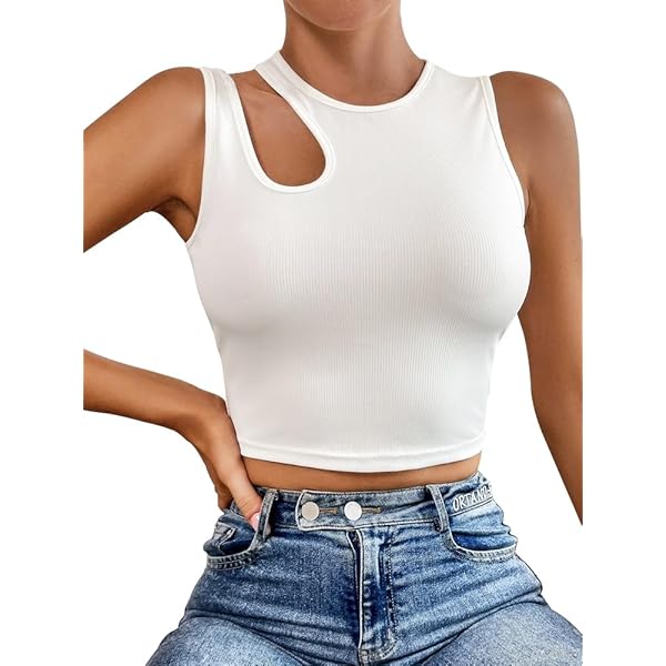 Women Y2k Front Tie Crop Tops Halter Neck Flowy Plisse