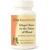 Kan Herb Company Dispel Stasis in the Palace of Blood – Traditional Chinese Herbal Blend to Support Circulatory Flow, Calm Behavior, and Enzyme Balance, Herbal Supplement Tablets for Pets, 120 Tablets