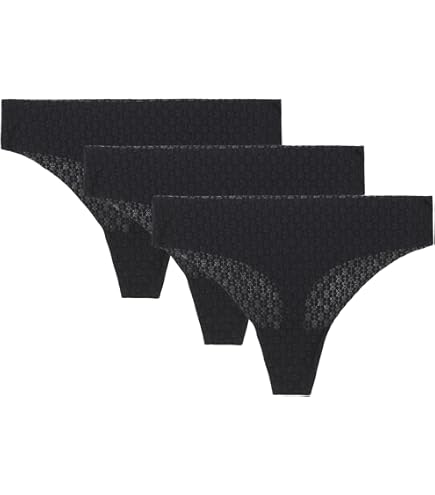 Amazon.com: adidas Women's Underwear Rib 2x2 Thong, Blue Fusion