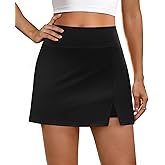 NIASHOT Womens Skort with Pockets Summer Fashion Tennis Skirt Mini Golf Clothes Athletic Outfits High Waisted Workout Skorts
