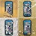 iPhone 6 Waterproof Case,Eonfine Underwater Extreme Durable Protective Case IP68 Certified Waterproof Finger Recognition Touch ID Heavy Duty Shockproof Case Skin for iPhone 6 Light Blue