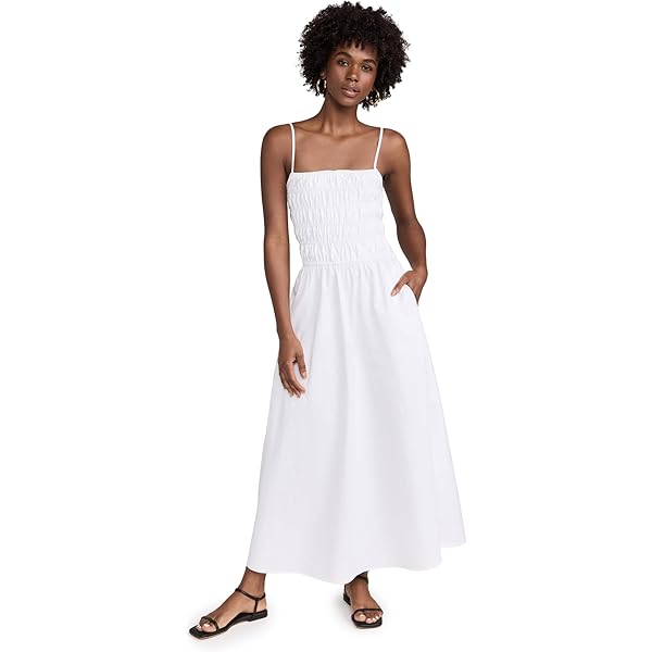 Solid & Striped Women's The Delta Dress, Blackout, XS at Amazon Women's Clothing store Solid & Striped Women's The Delta Dress, Blackout, XS at Amazon Women's Clothing store