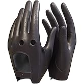 MGGMOKAY Women's Leather Driving Gloves Touchscreen Thin Soft Sheepskin Motorcycle Riding Gloves Unlined