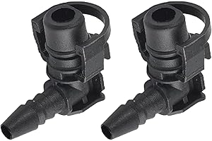 ATXYZOO 2Pcs Throttle Body Heater Hose Connector & Thermostat Water Pipe, for Chevrolet Cruze Epica Sonic Opel Astra Outlet 1.4L Trax Encore Fit Buicks joint Junwei 55354565