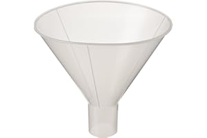 Globe Scientific 600166-1 Polypropylene Powder Funnel, 180mm, Pack of 1