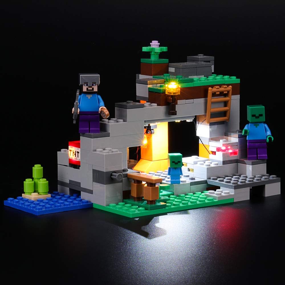 la cueva de los zombies lego