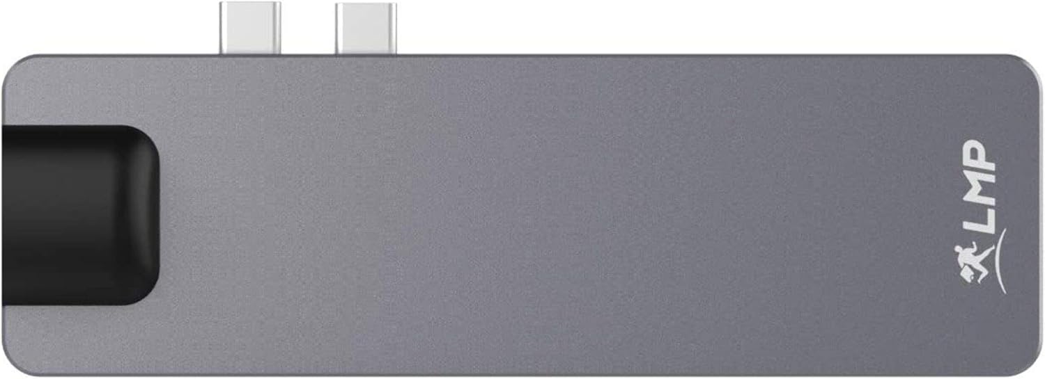 LMP USB-C Compact Dock 4K 8-Port Space Grey - Image 4