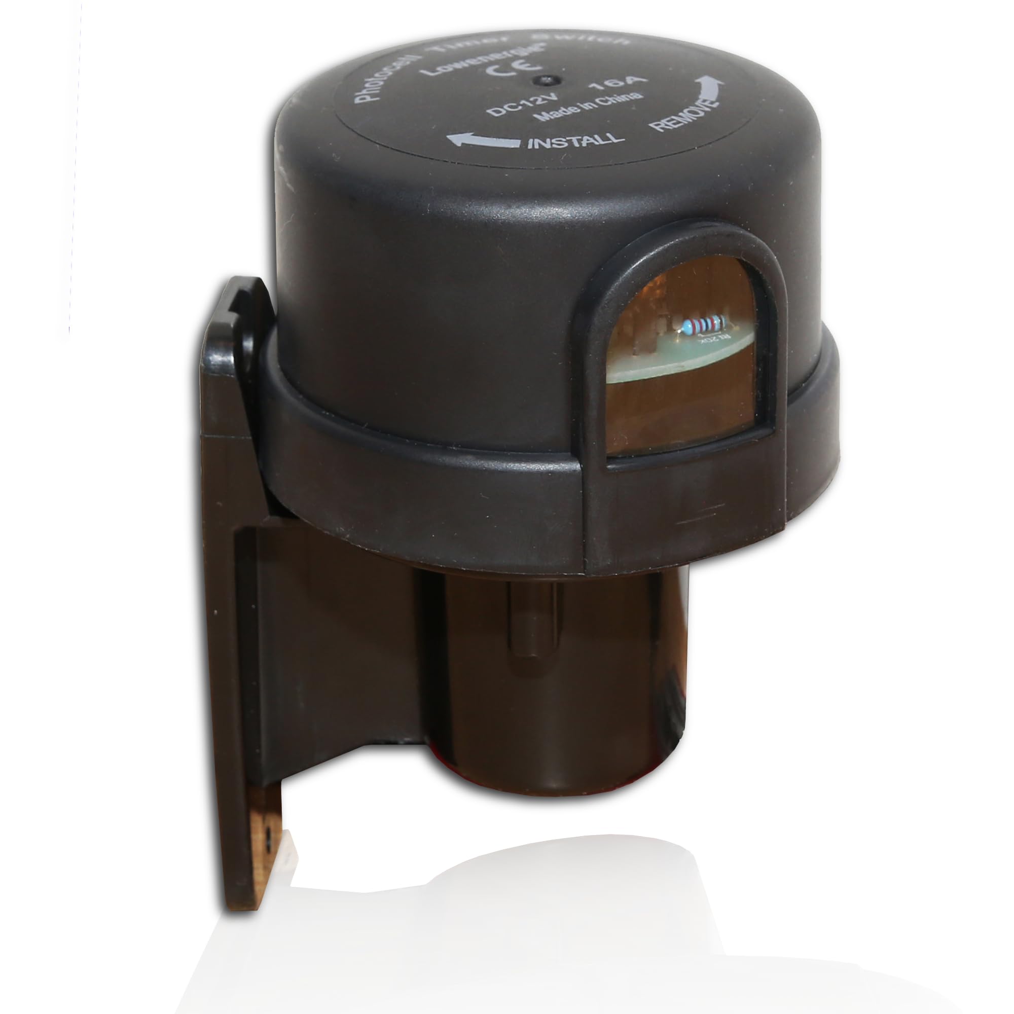 Photocell Switch Dusk to Dawn Daylight Sensor Lightswitch IP65 Waterproof 220–240V Automatic Outdoor Lighting Controller for Garden, Security & Street Lights