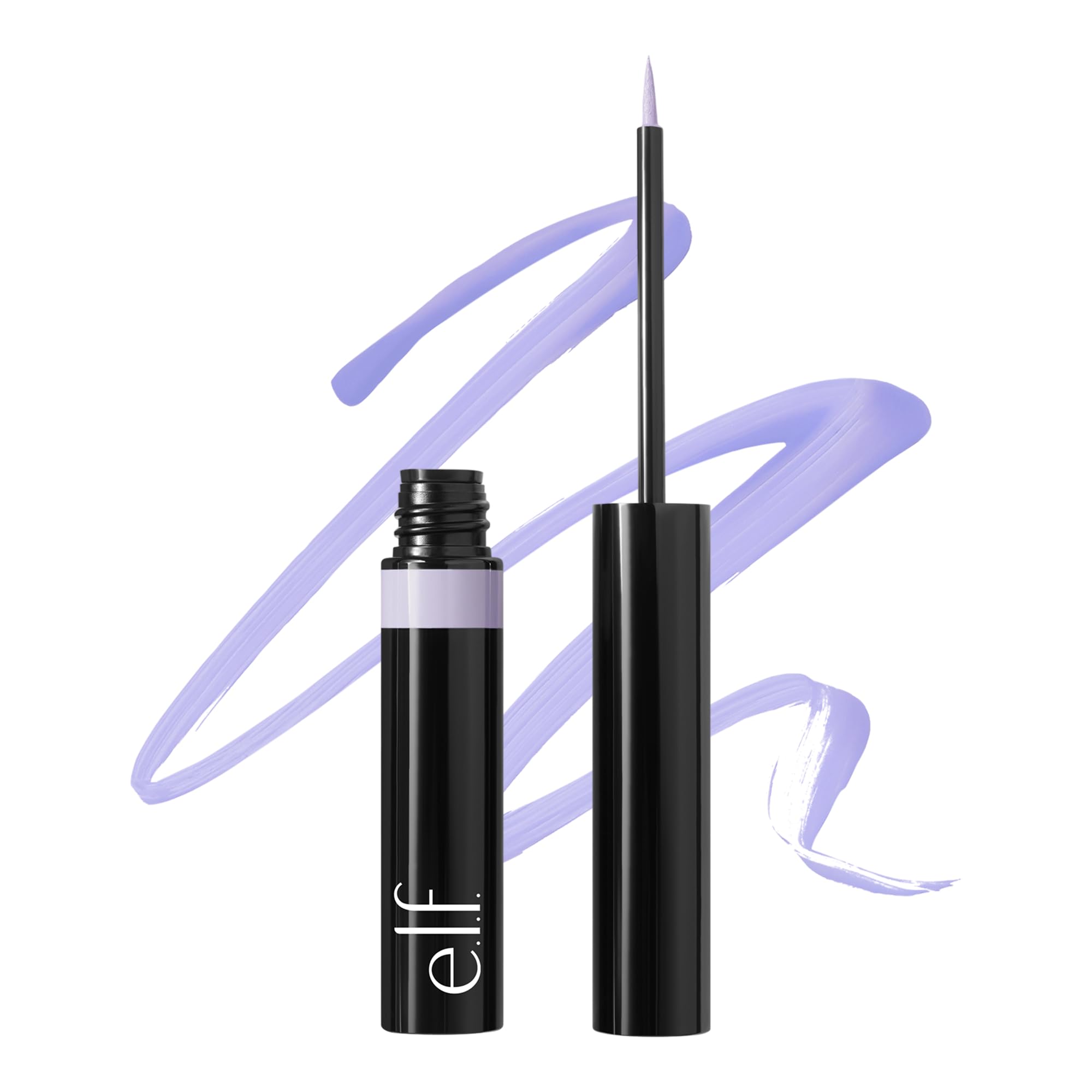 e.l.f. H2O Proof Inkwell Eyeliner Pen, High-Pigment, Waterproof Liquid Eyeliner, Delivers A Matte Finish, Vegan & Cruelty-Free, Lavender Daze