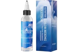 Color Mixing Solution, Premium Shading Solution Tattoo for Artists, Purest Hospital-Grade Water for Soothing Quality and Visi