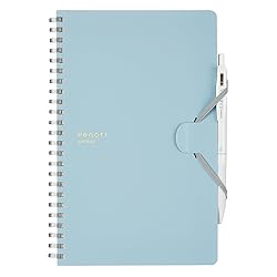 KOKUYO Grid Spiral Journal Notebook, Penott A5 Soft