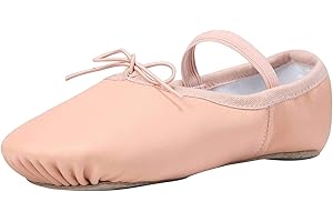 Linodes Leather Ballet Shoes/Ballet Slippers/Dance Shoes (Toddler/Little/Big Kid/Women)