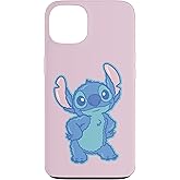 Disney Lilo & Stitch Fluffy Cute Pose Stitch Case for iPhone 13
