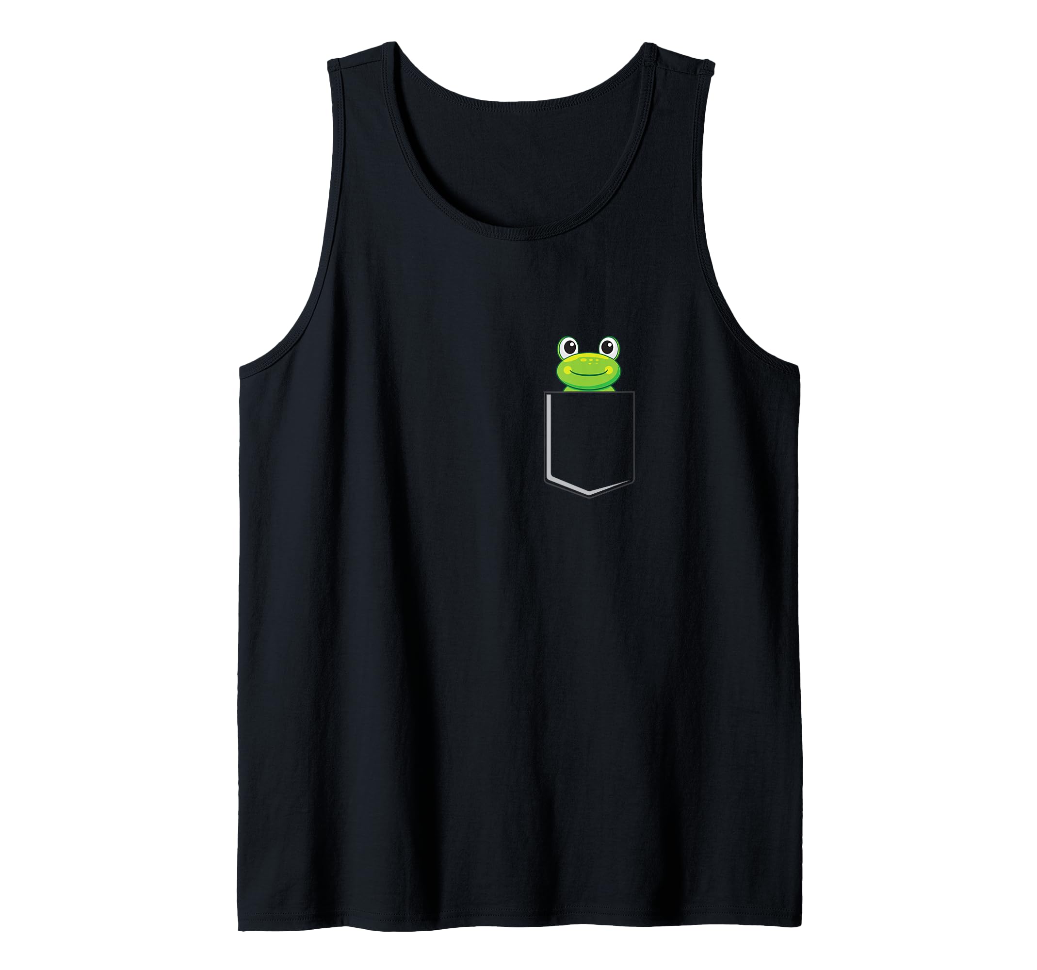 Frog In A Bag Toad Pet Frog Green Frog Bag Tank Top