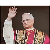 VILLAGE GIFT IMPORTERS Pope Leo XIV Photo Print | 8x10 or 8.5x11 | Catholic Wall Art | Faith-Inspired Décor for Home, Classroom, or Prayer Space | Printed in the USA (8.5" x 11" (Waving))