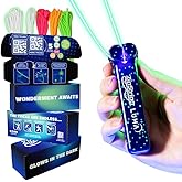 ZipString Luma - The Patented Glow-in-The-Dark Toy That Flies a Loop of String, Creates Endless Shapes and Tricks. Built-in L