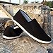 Aircee Men Chinese Traditional Old Beijing Shoes Kung Fu Tai Chi Rubber Sole Shoes Black (CHN 39 245mm (US Men 6.5/Women 7), 1-Black)