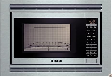 Bosch Hmb8050800 1 5 Cu Ft Stainless Steel Countertop Microwave