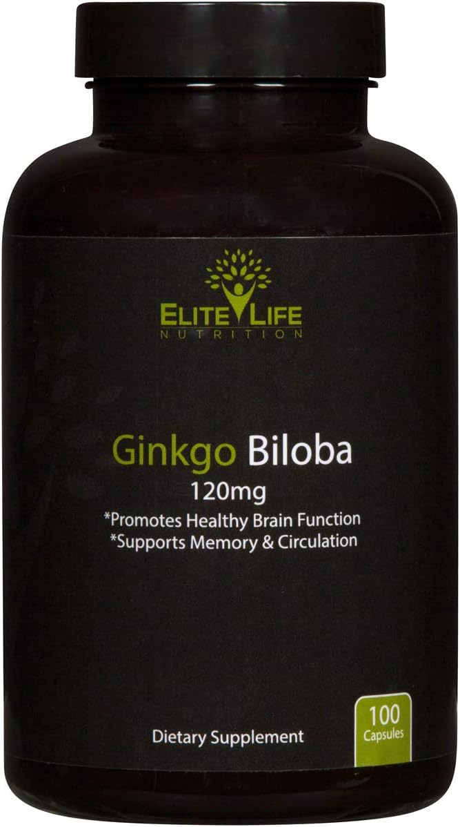 Ginkgo Biloba 120 mg Max fuerza mejor hoja de biloba