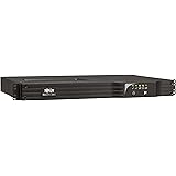Tripp Lite 500VA Smart UPS Back Up, 300W Line-Interactive, 1U Rackmount, Network Card Options, USB, DB9 Serial, 2 & 3 Year Warranties, $250,000 Insurance (SMART500RT1U)