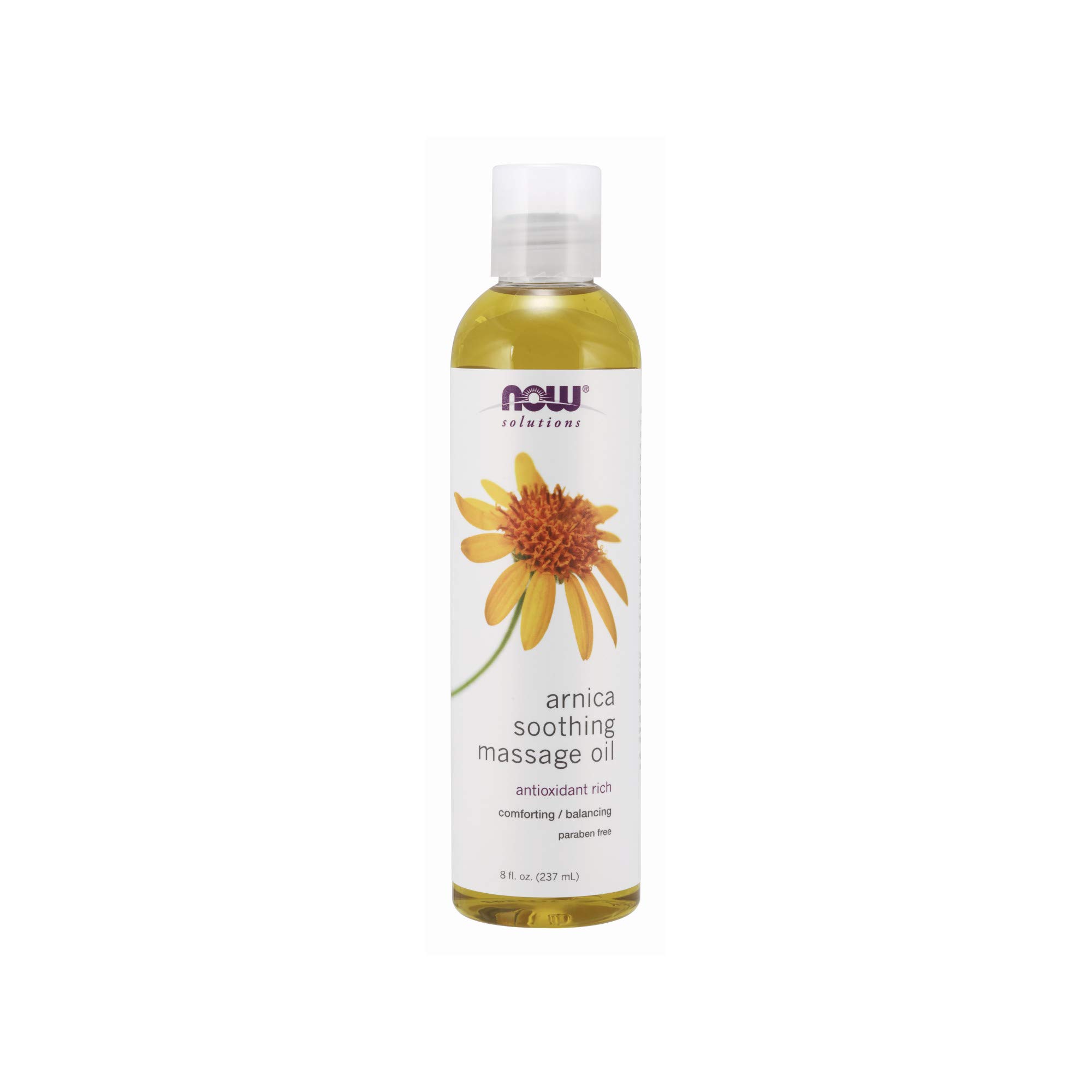 NOW Solutions, Arnica Soothing Massage Oil, Therapeutic and Soothing on