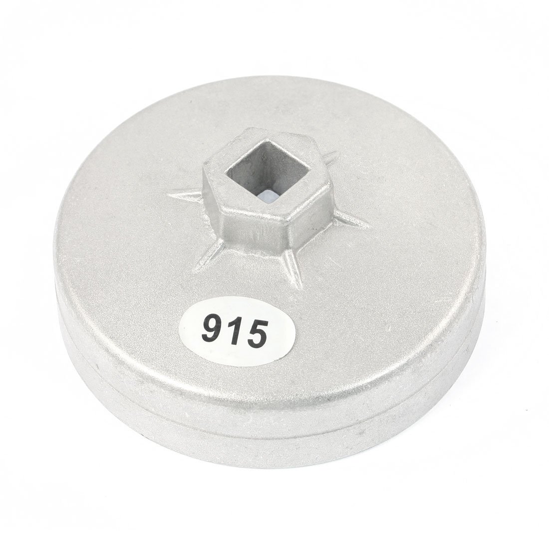 Sourcingmap 92mm 15 Flute Oil Filter Cartridge Cap Wrench Tool Socket Remover