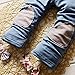 Toddler Kids Clothes Set Baby Boy Girls Outfits Hooded Stripe T-shirt Tops+Pants by Vovotrade (12M, Gray)