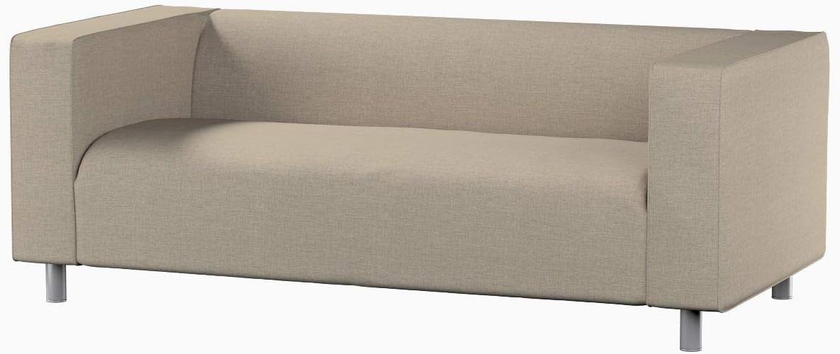 Dekoria Ikea Kautsby chair cover with decorative ties - brown