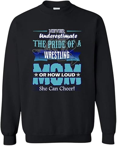 wrestling mom sweatshirt