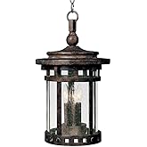 Maxim Santa Barbara DC-Three Light Outdoor Hanging Lantern in