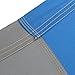Yosoo(TM) Double Hammock - Lightweight Indoor and Outdoor Nylon Parachute Hammocks for Camping, Backpacking & Travel. Tree Ropes Included (blue & gray)