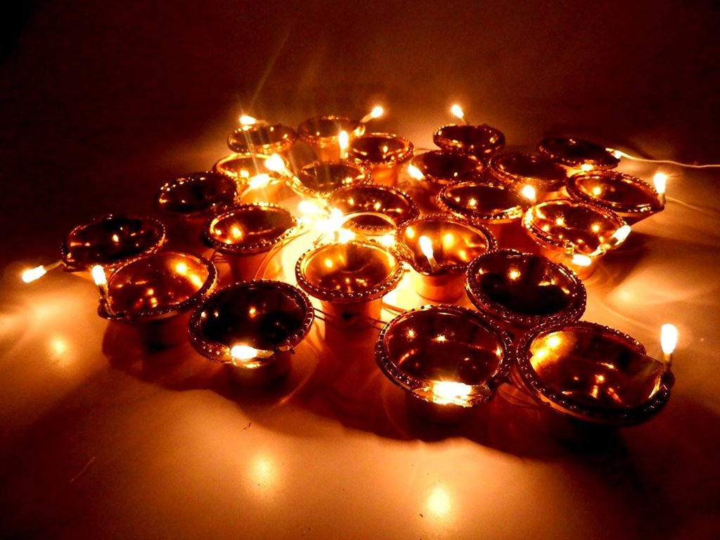 Buy A To Z Traders Gloden Deepak LED String Series lights Home diwali