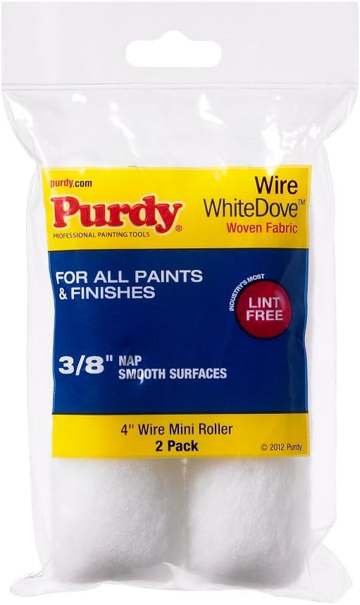 Purdy Wire Mini White Dove Nap Rollers