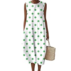 Dresses for Women 2025 Summer Fall Cotton Linen