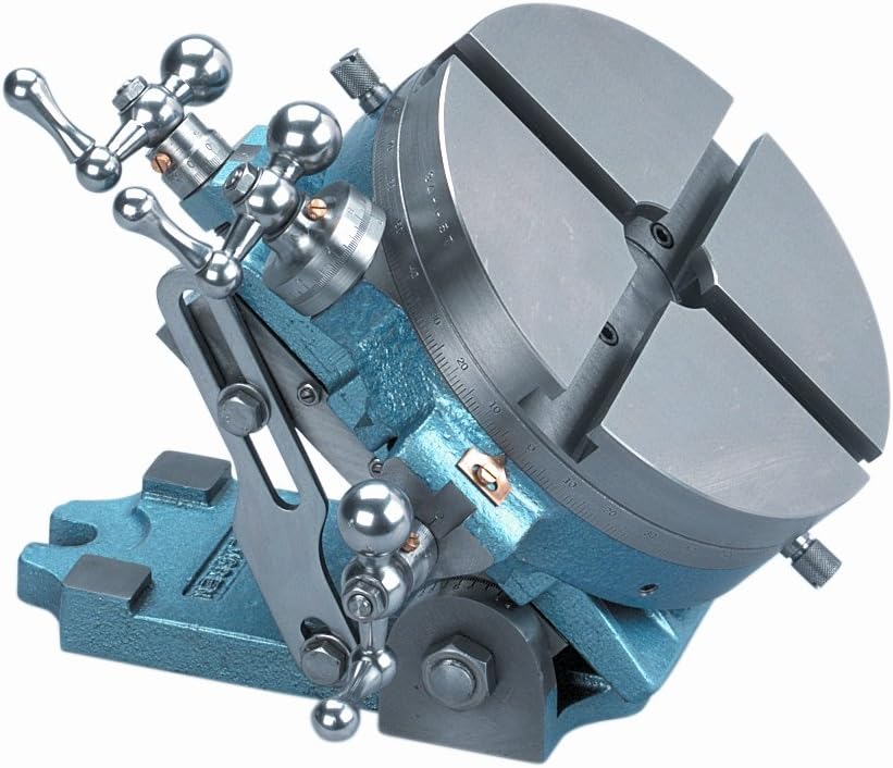 Rotary cross slide table w/angle 10"