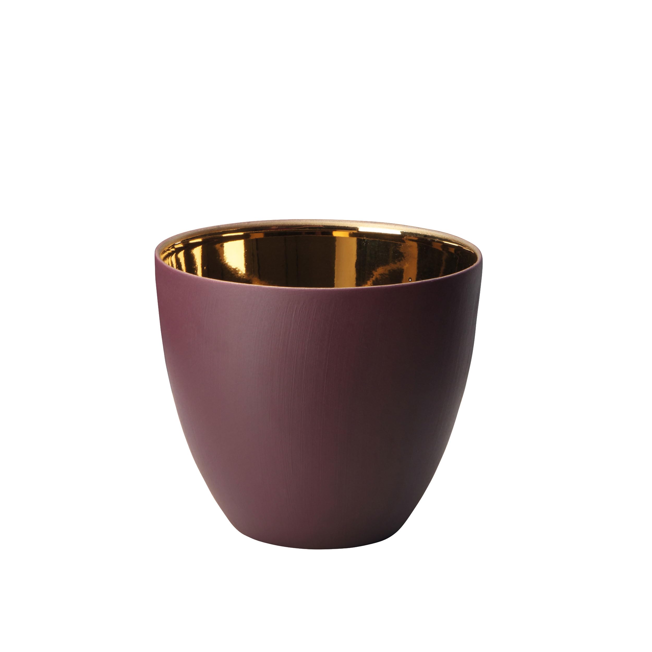 ASA Tea Light Holder, Porcelain, Red, 9